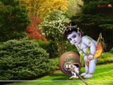 Baby Krishna Wallpaper